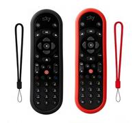 Custodia in silicone per telecomando originale SKY Q Voice Control (Touch & Non-Touch), SKY137, Glass & Stream TV Remote - Custodia protettiva in silicone con cordino
