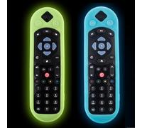 Custodia in silicone per telecomando Sky Q Touch e Non-Touch, Sky Glass e Stream, custodia protettiva antiscivolo con cordino anti-smarrimento, confezione da 2