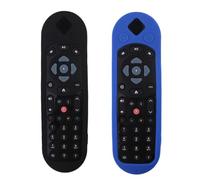 Custodia in silicone per telecomando Sky Q Touch e Non-Touch, Sky Glass e Stream, custodia protettiva antiscivolo con cordino anti-smarrimento, confezione da 2
