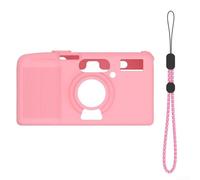Custodia in silicone progettata per fotocamera KODAK Snapic A1 con stratificazione impermeabile e distribuzione controllata (rosa)