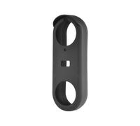 Custodia in silicone progettata per Hello Doorbell Cover (nera) - Protezione completa compatibile con la visione notturna