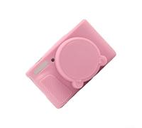 Custodia in silicone progettata per SX740-SX730 che offre una difesa affidabile e caratteristiche di manipolazione preservate della fotocamera (rosa)