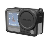Custodia in silicone protettiva Telesin per DJI Osmo Action 6 Nero