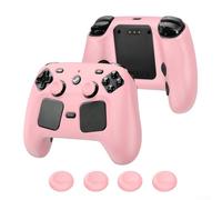 Custodia in silicone reattivo per Steam Controller 2 che mantiene la distribuzione e l'equilibrio del peso del controller originale (rosa)