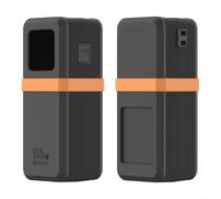 Custodia in silicone resistente ai graffi per Ugreen Nexode 165 W Power Bank 20000 mAh con bordi rialzati per la sicurezza del display (nero)