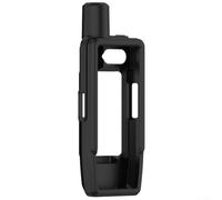 Custodia in silicone resistente alle cadute per Garmin GPSMAP progettata per una vestibilità sicura e un facile accesso a tutti i comandi funzionali (nero)