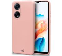 Custodia in silicone rosa freddo per Oppo A18 / A38