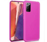 Custodia in silicone rosa freddo per Samsung N980 Galaxy Note 20
