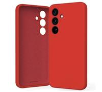 Custodia in silicone rossa Mercury per Samsung Galaxy S24.