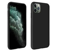 Custodia in silicone semirigida Avizar nero opaco per Apple iPhone 11 Pro Max