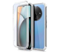 Custodia Cool Silicone 3D per Xiaomi Redmi A3 (Trasparente Frontale + Posteriore)