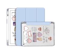 Custodia in silicone trasparente TPU per iPad Mini 6, protezione completa contro gocce e graffi, struttura in TPU flessibile, supporto a doppia