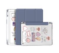 Custodia in silicone trasparente TPU per iPad Mini 6, protezione completa contro gocce e graffi, struttura in TPU flessibile, supporto a doppia