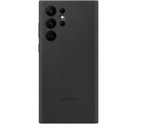 Custodia In Silicone Ufficiale Samsung Galaxy S22 Ultra - Nera - Nuova