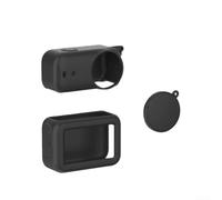 Custodia in silicone ultra sottile per DJI che preserva le dimensioni del dispositivo e consente un'installazione senza problemi (nero)