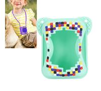 Custodia in silicone verde per Bitzee Digital Pet 8.2x7.5cm