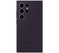 Samsung Silicone Case cover morbida colorata per Galaxy S24 Ultra, Dark Violet