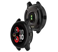 Custodia in TPU compatibile con Garmin Venu 2 Plus, Disscool Soft Anti Drop TPU Cover protettiva per Garmin Venu 2 Plus (TPU nero)