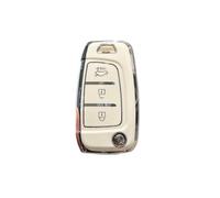 Custodia in TPU per Chiave Auto con Portachiavi a Conchiglia per Hyundai, Elantra, Solaris, Tucson, I30, I35, I40, Kona, Genesis, Santa Fe, Azera (E)