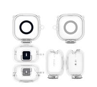 Custodia in TPU per Sony LinkBuds Clip WF-LC900 auricolari semplice trasparente e resistente agli urti(Trasparente）