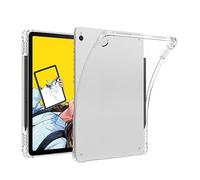 Custodia in TPU trasparente per Wacom Movink Pad 11, custodia protettiva trasparente sottile con portapenne, angoli ispessiti antiurto protezione completa manica morbida