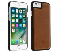 Custodia in vera pelle di cammello Akashi per iPhone 6 Plus/6S Plus/7 Plus/8 Plus