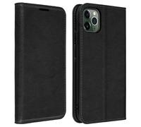 Custodia in vera pelle nera Avizar per Apple iPhone 11 Pro Max
