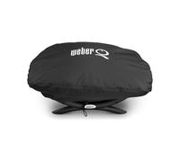 Weber Copertura per griglia Q1000N/Q1200N, traspirante, resistente ai raggi UV e all'acqua, protezione da vento e intemperie, nero (3400851)