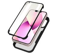 Custodia integrale a 360° per iPhone 13 Mini retro rigido e bordo in silicone