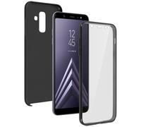 Custodia integrale per Galaxy A6 Plus Protezione anteriore e posteriore rigida