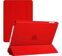 Custodia intelligente per iPad da 10,2" (9a/8a/7a generazione 2021/2020/2019), custodia magnetica ultra sottile con accensione/spegnimento automatico per Apple iPad 10.2 (rosso)