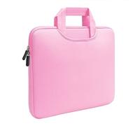 Custodia interna per computer in tinta unita con selezione di colori multipli custodia per laptop quotidiana borsa tote per le donne, rosa, 45.5 EU