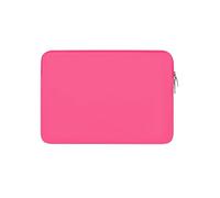 Custodia interna per computer tinta unita multi selezione di colori per laptop quotidiano borsa per lavanderia, Rosa acceso, 48.5 EU