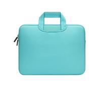 Custodia interna per computer tinta unita selezione di colori multi custodia per laptop giornaliera grande borsa per il pranzo, Verde menta, 48 EU
