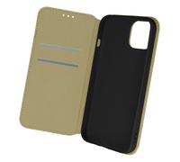 Custodia iPhone 13 Portafoglio e Supporto Video Beige