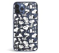 Custodia iPhone 13 Pro MAX Ufficiale Peanuts Snoopy Silhouettes - Snoopy