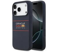 CG MOBILE Red Bull - Logo in silicone centrato orizzontale compatibile con custodia MagSafe per iPhone 17 Pro Max (blu marino)