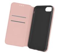Custodia iPhone 6, 6S, 7, 8 e SE 2020 Portafoglio Funzione Supporto Video Rosa