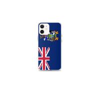 Custodia iPhone - Multicolore - Bandiera della Georgia del Sud - Flessibile - Silicone - Verticale