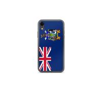 Custodia iPhone - Multicolore - Bandiera Georgia del Sud - Morbida - Compatibile iPhone XR - Verticale