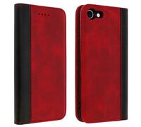 Custodia iPhone SE 2020 / 7 / 8 Portacarte Funzione Supporto Rosso