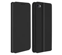 Custodia iPhone SE / 7 / 8 Portacarte Funzione Supporto Similpelle Liscia nero
