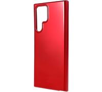 Custodia Jelly per Samsung Galaxy S22 Ultra - Raudona