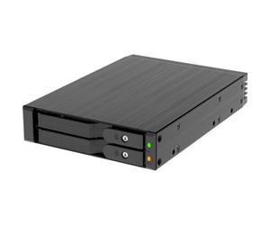 Custodia Joujye JJ-N-22SS Alluminio 2 Bay 2,5" SATA Hot-Swap