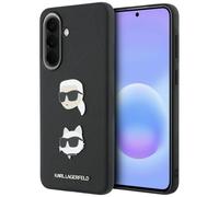 CG MOBILE Karl Lagerfeld mit/Karl&Choupette - Custodia per Samsung Galaxy A37 (nero)