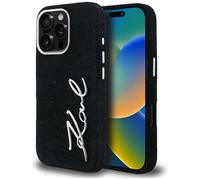 Custodia Karl Lagerfeld FW Jeans Signature Logo per iPhone 16 Pro Max, nera - Nouvo