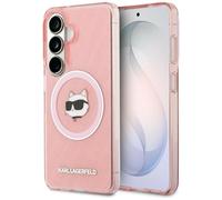 Custodia Karl Lagerfeld IML Repeated Choupette MagSafe per Samsung Galaxy S26 Plus, rosa - Nouvo