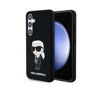 Custodia Karl Lagerfeld in silicone Ikonik, nero - Galaxy S24