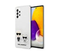 Custodia Karl Lagerfeld Karl & Choupette, trasparente - Samsung Galaxy A72