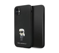 Custodia Karl Lagerfeld KLHCN61SMHKNPk Choupette Head Silicone Pink - iPhone 11/XR